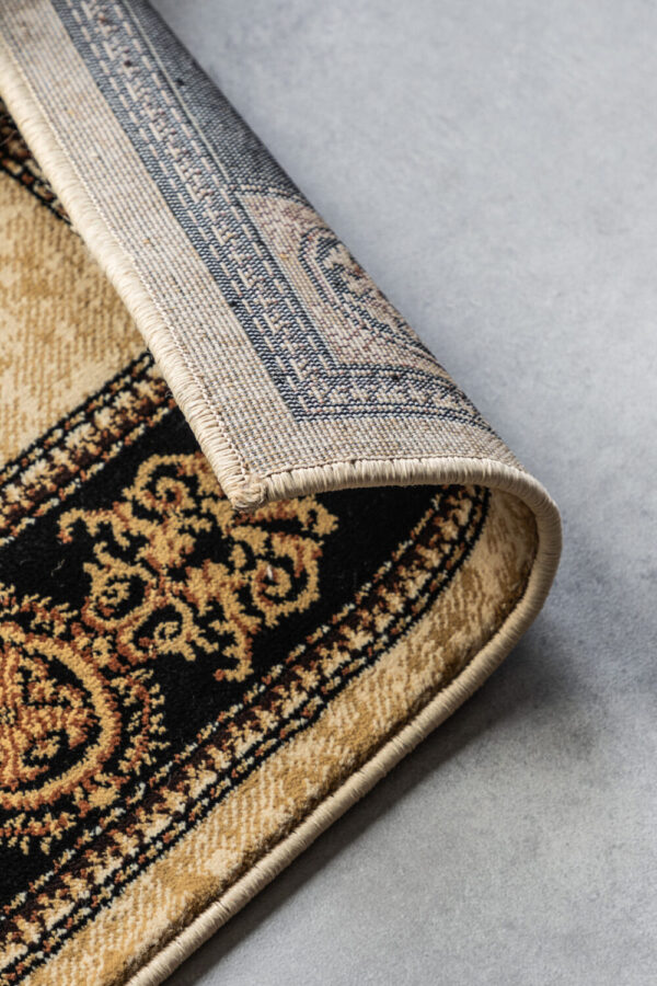 OrientaliskLöpare - Shindland Cream-SVART 80x240 cm - Bild 5