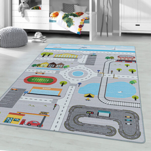 BARNMATTA - PLAY 2902 GRÅ