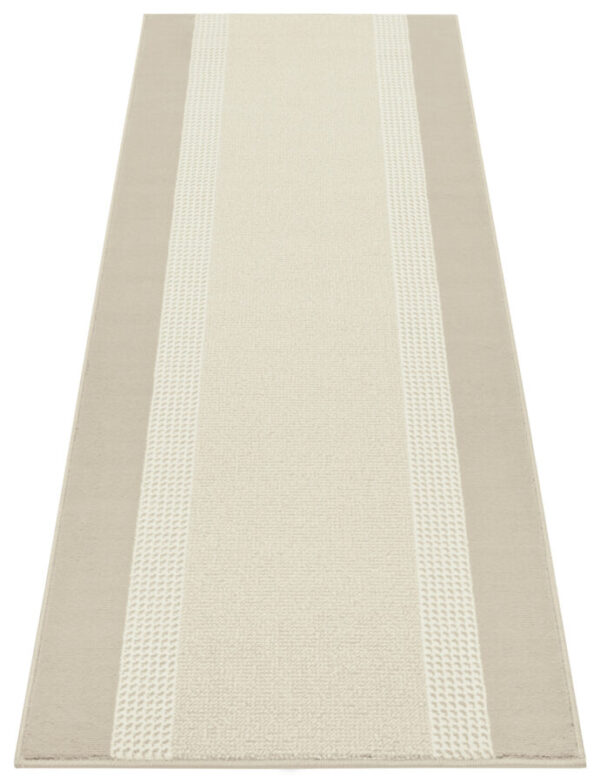 Velours Band Löpare - Beige - Bild 3