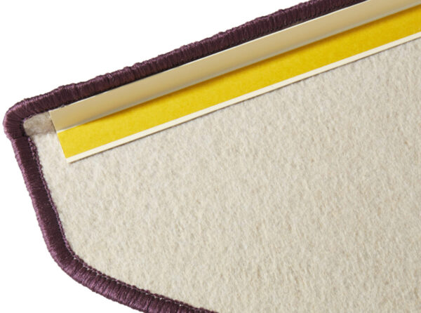 Enfärgade - Fancy Lilla Trappe mattar (15 stk 23x65) - Bild 3