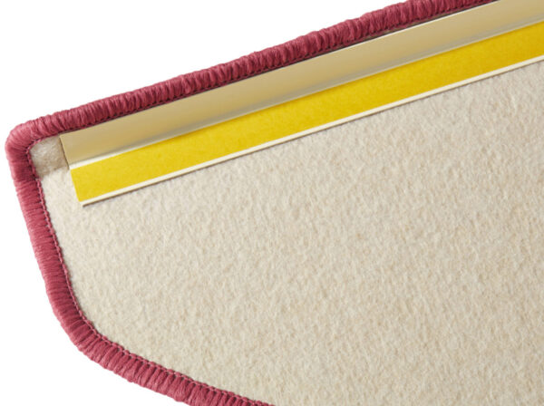 Enfärgade - Fancy Rose Trappe mattar (15 stk 23×65) - Bild 3