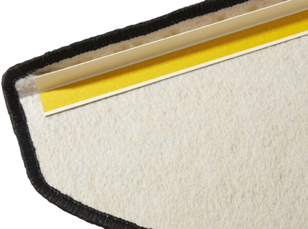 Enfärgade - Fancy SVART Trappe mattar (15 stk 23x65) - Bild 3