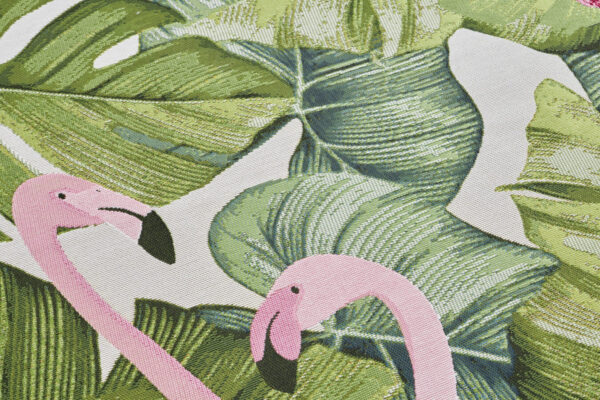 FLATVÄVD Flair  Matta - Tropical Flamingo - Bild 5
