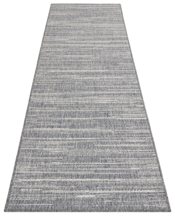 FLATVÄVD Gemini Mèlange - LJUSGRÅ Vändbara - Bild 6