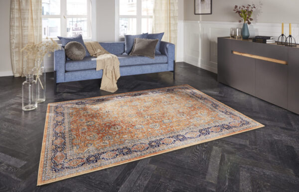 Imagination Afghan Kelim - Guld