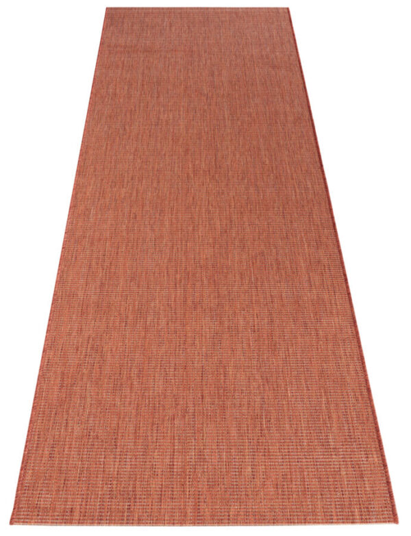 FLATVÄVD Matta - Meadow Mattech Orange - Bild 6