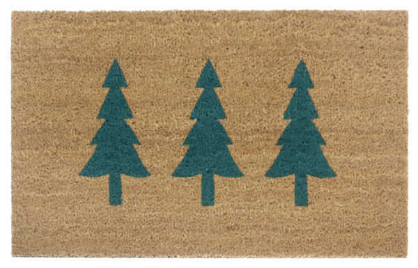 Dörrmatta Kokos - Green Pine Trees 75x45 - Bild 3