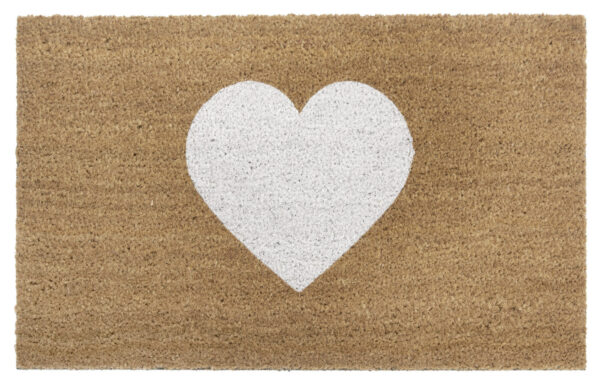 Dörrmatta Kokos - VIT Heart 75x45 - Bild 3