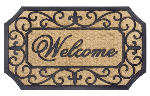 Dörrmatta Gummi-Cocos - Braided Classic Welcome 45x75 - Bild 3