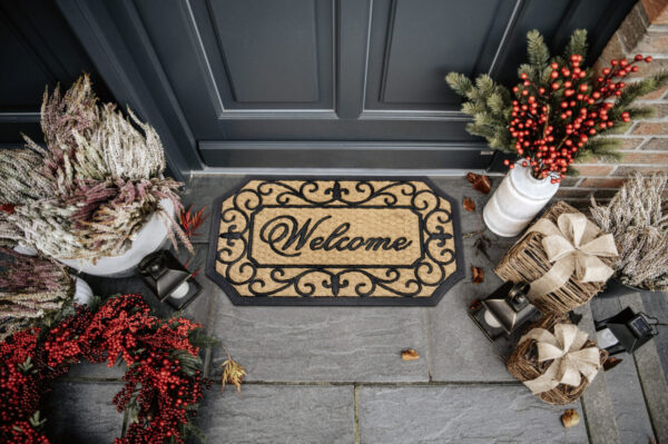 Dörrmatta Gummi-Cocos - Braided Classic Welcome 45x75