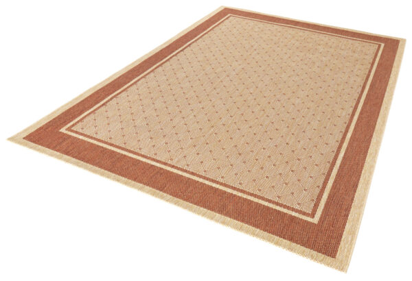 FLATVÄVD Natural Classy - RÖDbrun - Bild 4