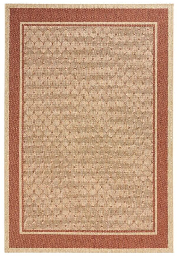 FLATVÄVD Natural Classy - RÖDbrun - Bild 2