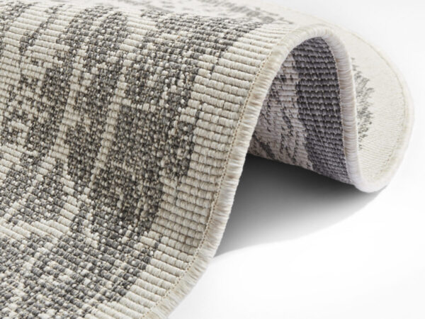FLATVÄVD Rosica Matta - Beige Rund - Bild 3