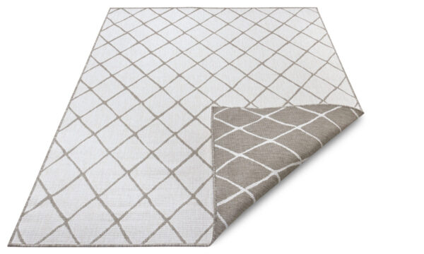 Vändbarat Matta - Twin Malaga Beige - Bild 3