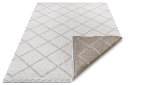 Vändbarat Matta - Corsica creme-beige - Bild 3