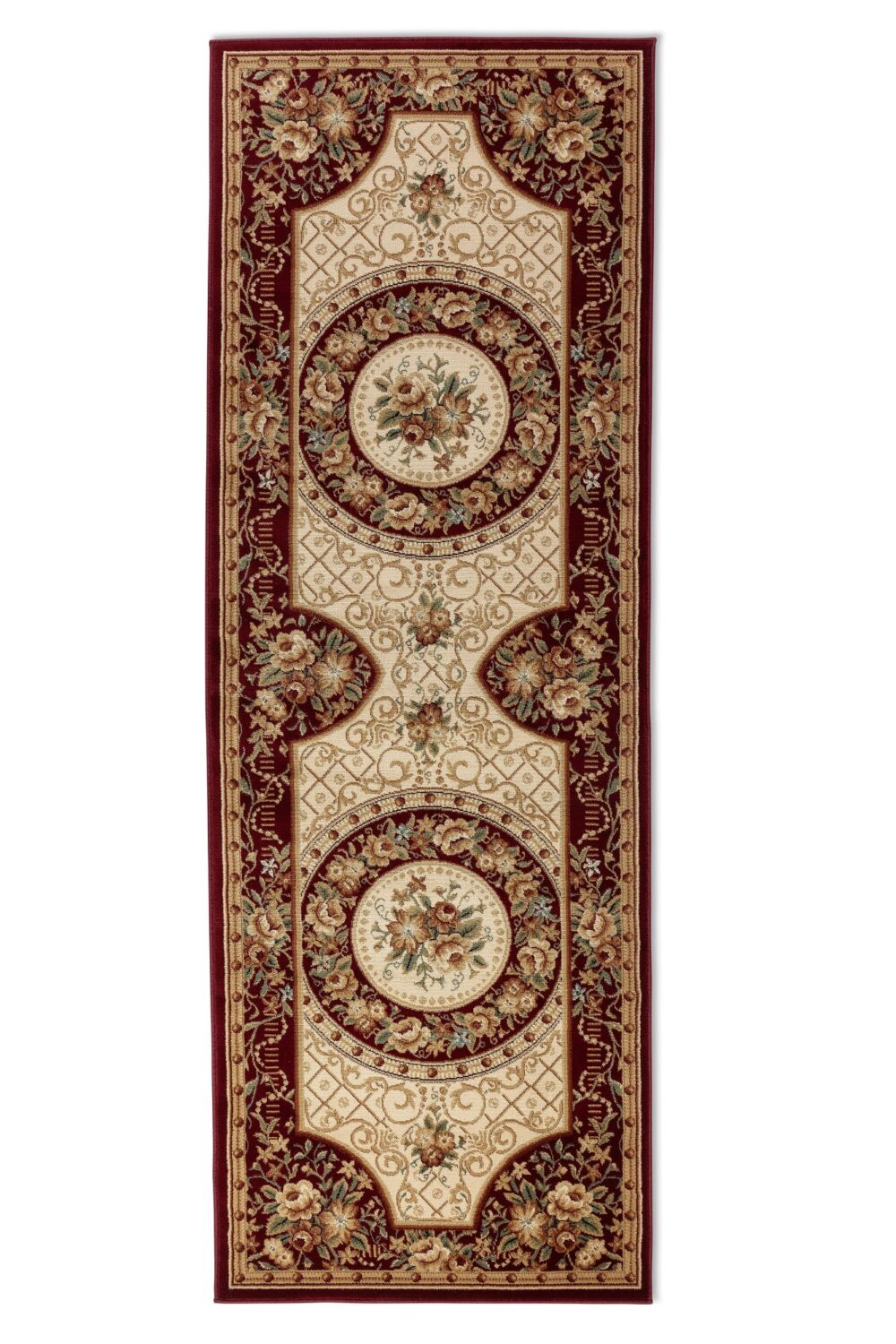 Orientalisk matta - Adraskan RÖD-cream