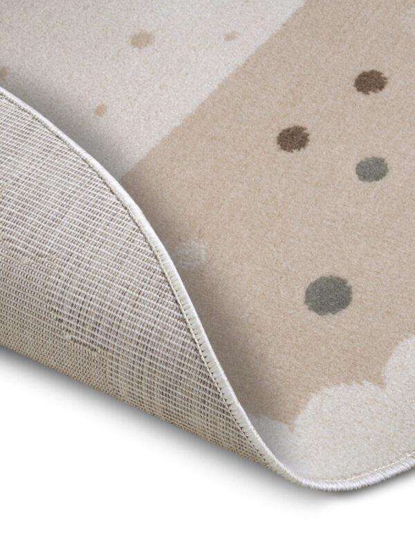 Äventyr BARNMATTA - Krona Beige rund - Bild 4