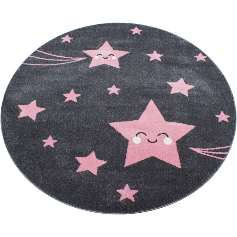 BARNMATTA - KIDS 0610 PINK RUND