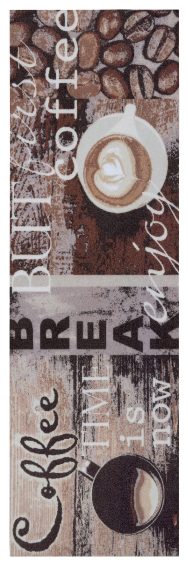 Cook & Clean Anti-Slip Löpare -  Enjoy Coffee Break 50x150 cm