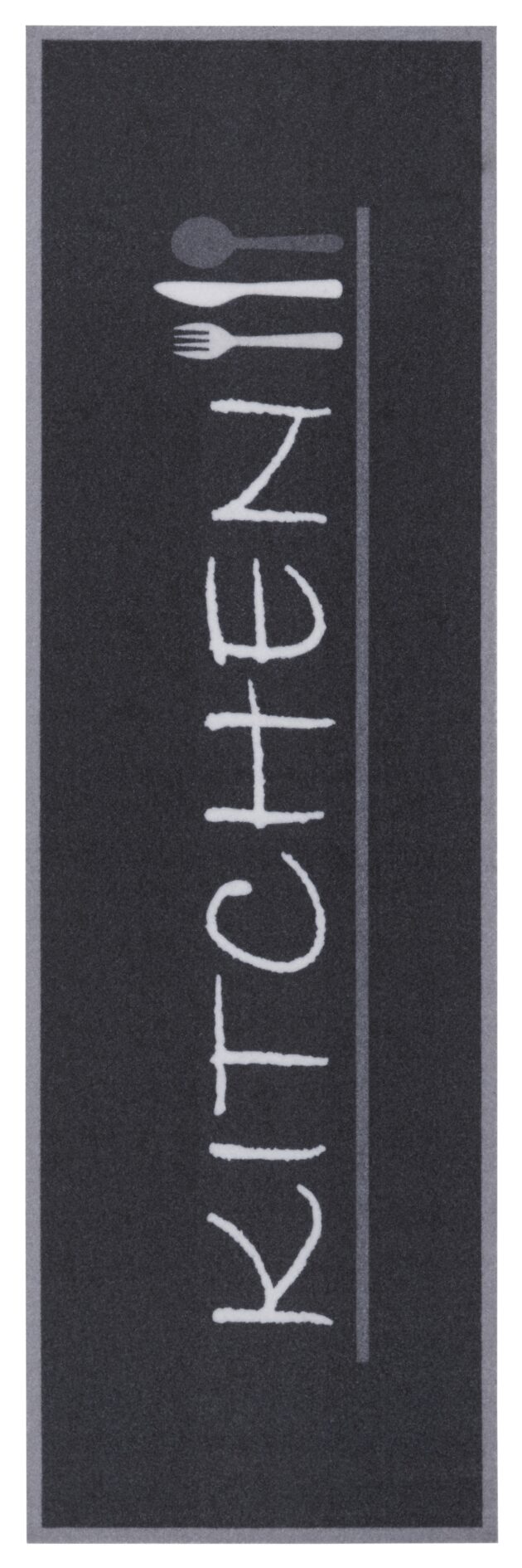 Cook & Clean Anti-Slip Löpare - Kitchen Cutlery 50x150 cm