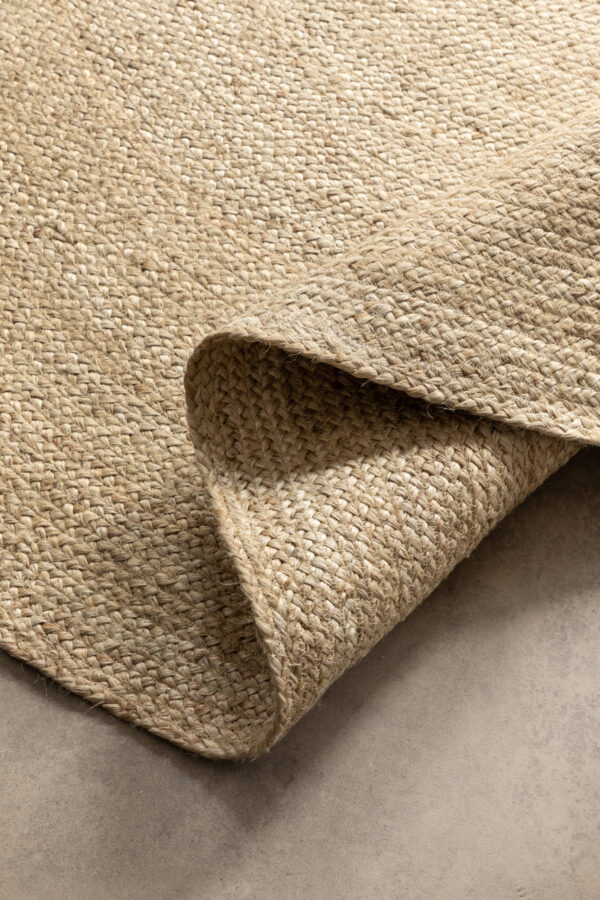Jute Matta - Natural Ivory Rund - Bild 5