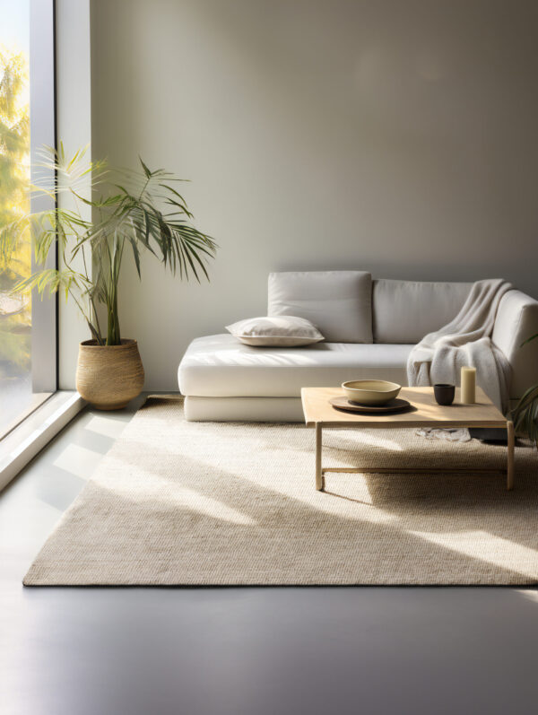 Jute Matta - Natural Ivorywhite - Bild 3