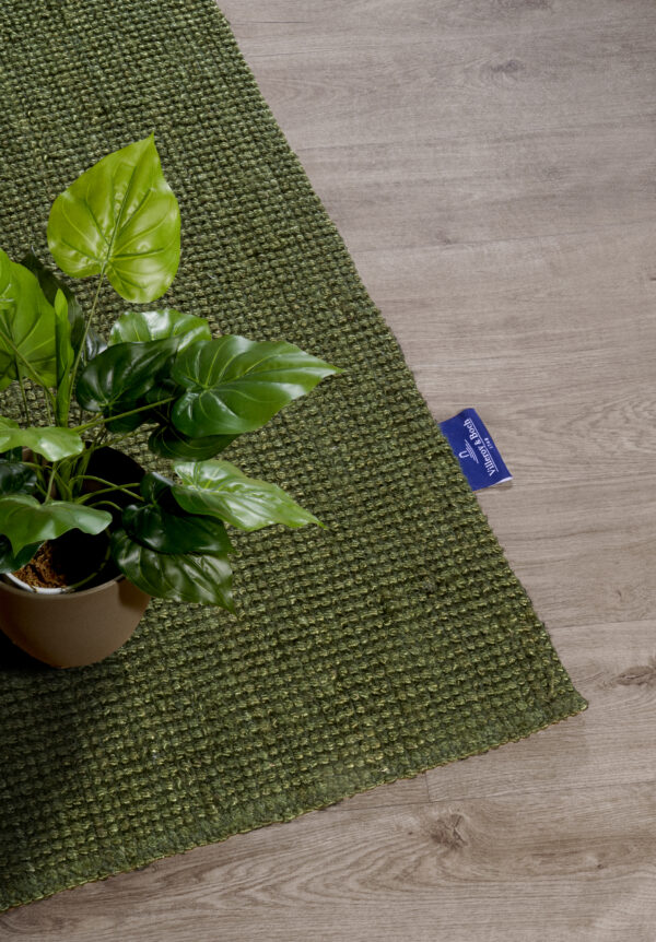 Villeroy & Boch 1791 Jute  Rosalie Jungle Grön matta i färgen Grön gjord i materialet 100% Jute