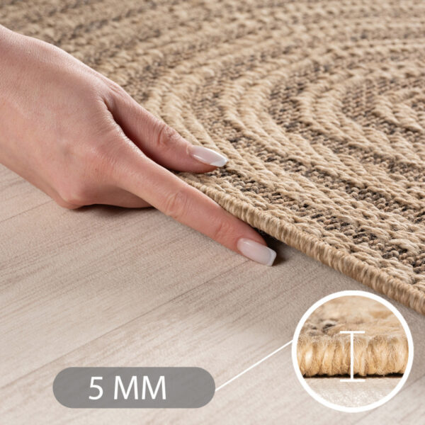 Utomhus matta - Timber 1401 Beige - Bild 4