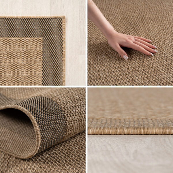 Utomhus matta - Timber 1402 Beige - Bild 3
