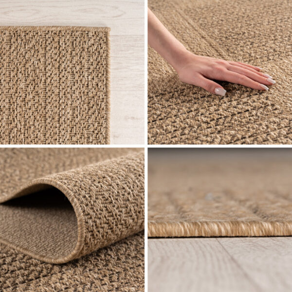 Utomhus matta - Timber 1405 Beige - Bild 3