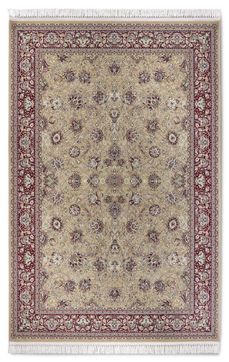 Villeroy & Boch 1870   Alfred Röd Beige matta i färgen Röd gjord i materialet 100% Polypropylen