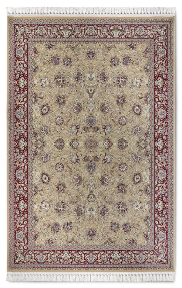 Villeroy & Boch 1870   Alfred Röd Beige matta i färgen Röd gjord i materialet 100% Polypropylen