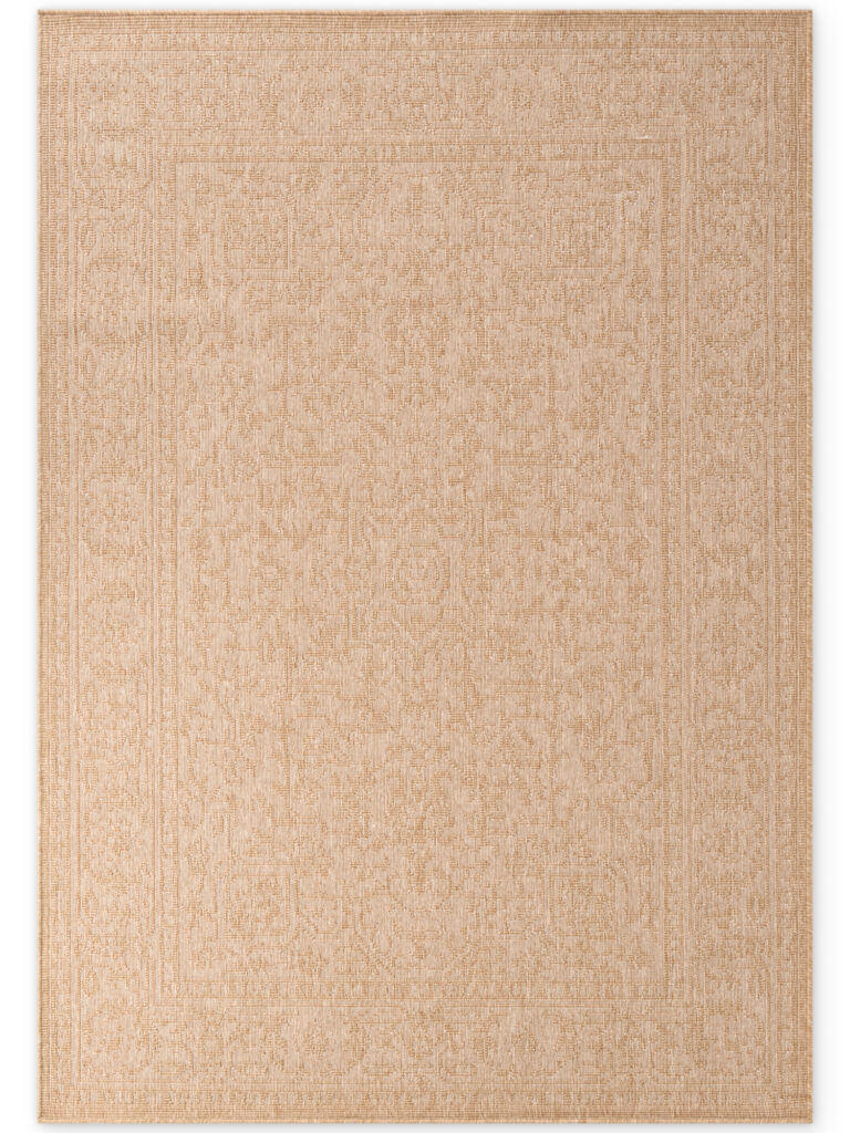 Utomhus matta - Kona Beige matta i färgen Brun gjord i materialet 100% Polypropylen