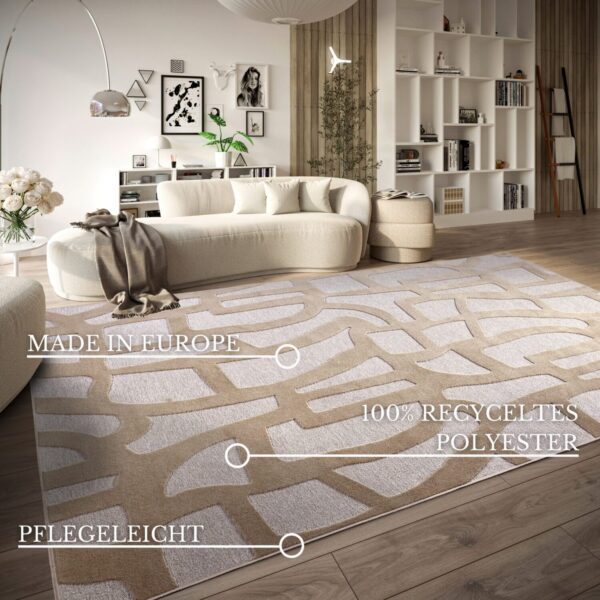 Villeroy & Boch 1879   Therese Cream matta i färgen Cream gjord i materialet 100% Återvunnen Polyester