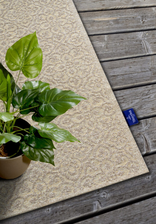 Villeroy & Boch 1883 Utomhus  Julie Natur Beige matta i färgen Beige gjord i materialet 100% Återvunnen Polyester