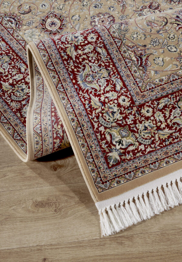 Villeroy & Boch 1870   Alfred Röd Beige matta i färgen Röd gjord i materialet 100% Polypropylen
