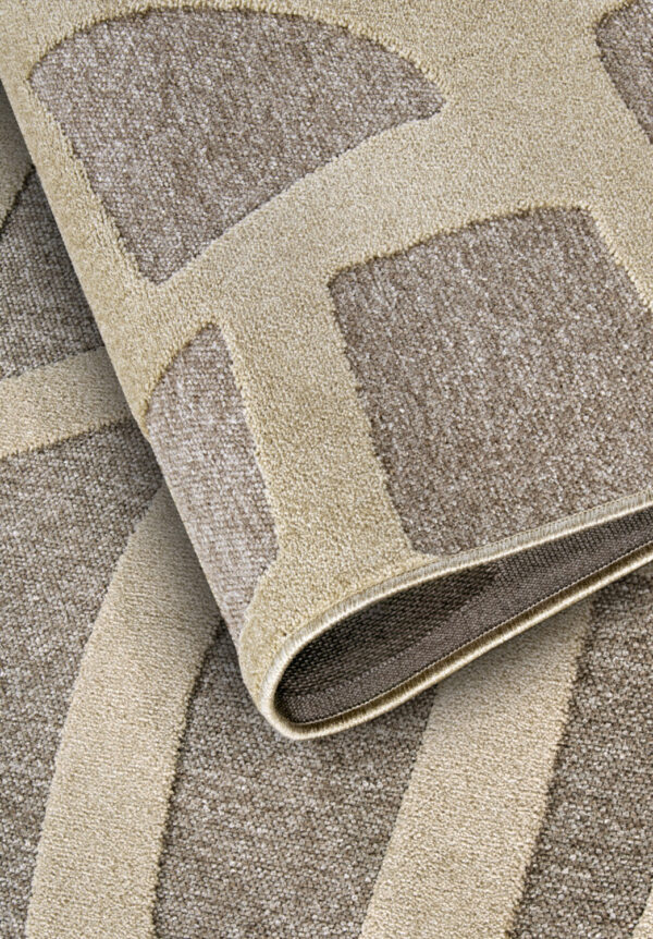Villeroy & Boch 1879   Therese Natural Grå Beige matta i färgen Beige gjord i materialet 100% Återvunnen Polyester