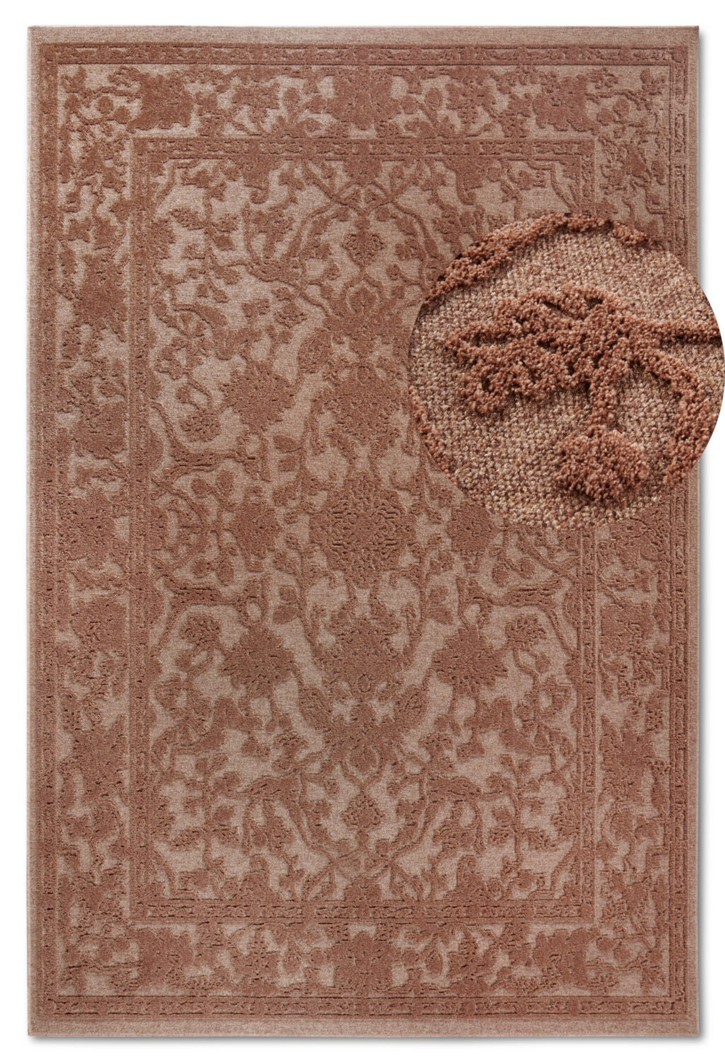 Villeroy & Boch 1879   Ambroise Natural Copper matta i färgen Brun gjord i materialet 100% Återvunnen Polyester