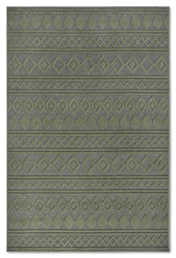 Villeroy & Boch 1879   Catherine Jungle Grön matta i färgen Grön gjord i materialet 100% Återvunnen Polyester