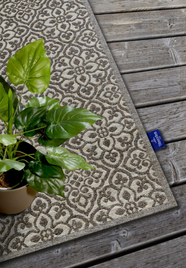 Villeroy & Boch 1883 Utomhus  Julie Natural Brun Beige matta i färgen Brun gjord i materialet 100% Återvunnen Polyester