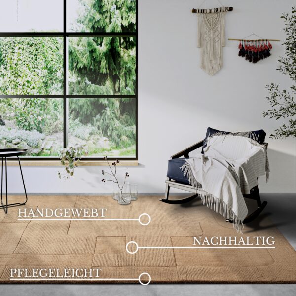 Villeroy & Boch 1906 Ull  Charlotte Beige matta i färgen Beige gjord i materialet 100% Ull