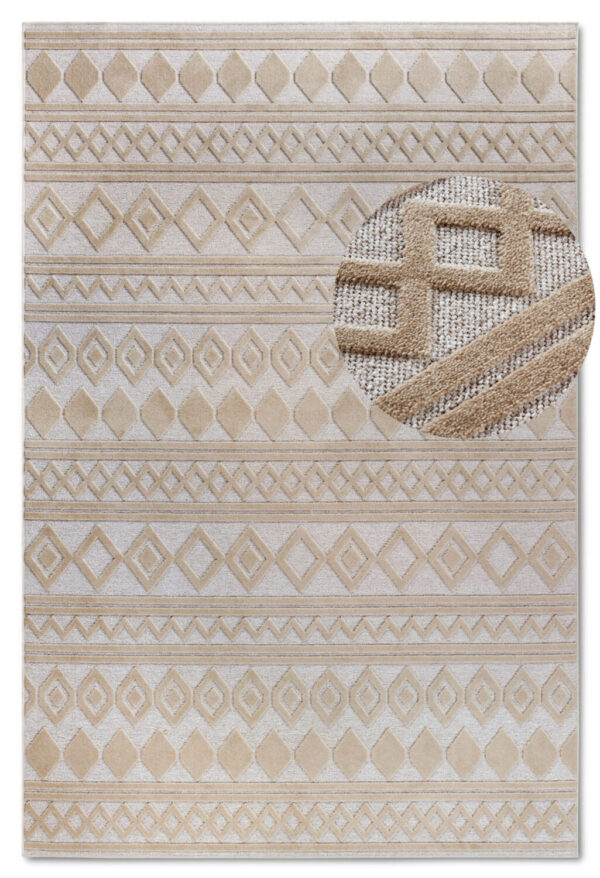 Villeroy & Boch 1879   Catherine Cream matta i färgen Cream gjord i materialet 100% Återvunnen Polyester