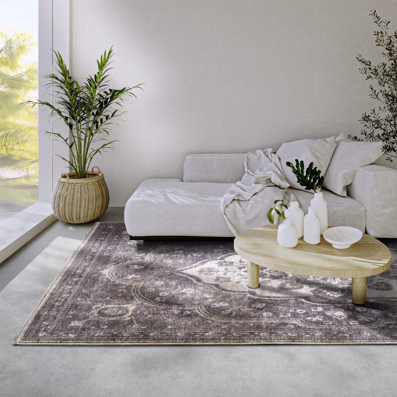 Villeroy & Boch 1871   Renata Blå Multi matta i färgen Blå gjord i materialet 100% Polyester