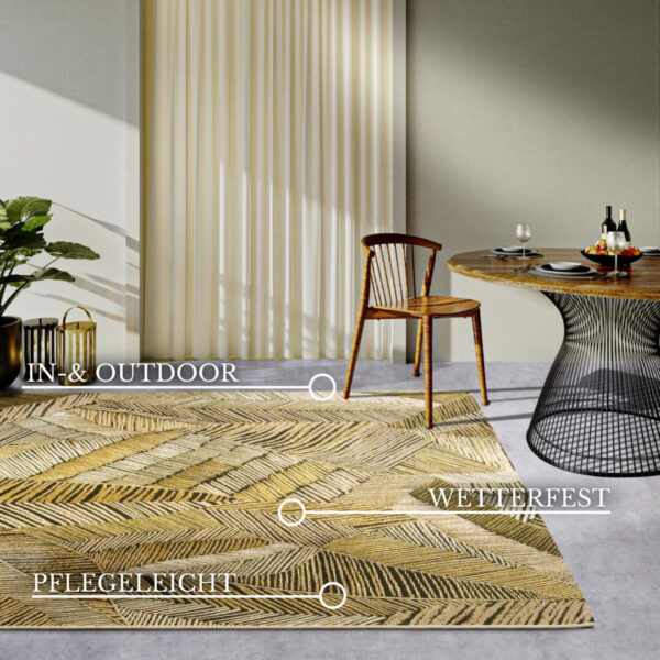 Villeroy & Boch 1767 Utomhus  Eugene Gold Black matta i färgen Guld gjord i materialet 30% Polyester
