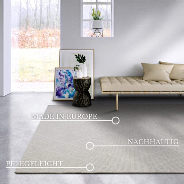 Villeroy & Boch 1843 Ull Maria Nature Cream matta i färgen Cream gjord i materialet 100%  Ull