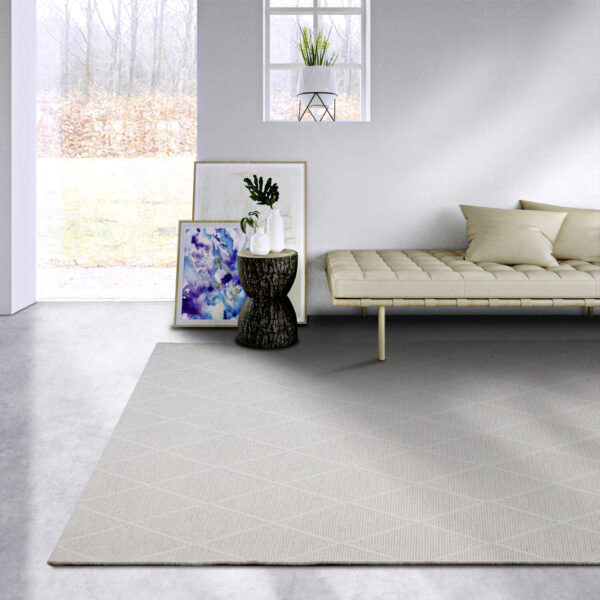 Villeroy & Boch 1843 Ull Maria Nature Cream matta i färgen Cream gjord i materialet 100%  Ull