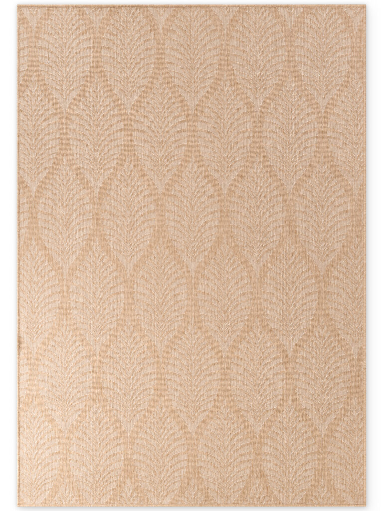 Utomhus matta - Liora Jute-Vit matta i färgen Brun gjord i materialet 100% Polypropylen