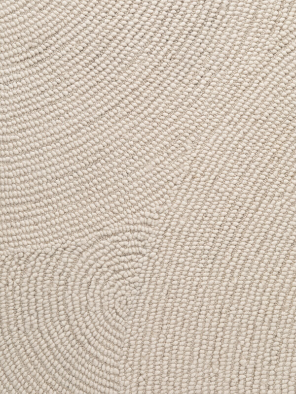 Ull Matta - Eleni Natural-Vit matta i färgen Cream gjord i materialet 100% Ull