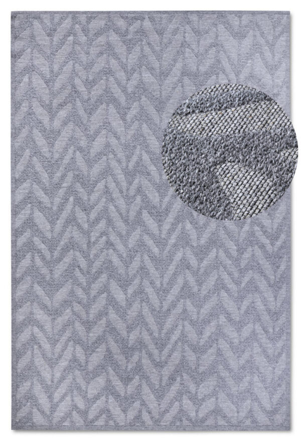 Villeroy & Boch 1883 Utomhus  Georgette Grå matta i färgen Grå gjord i materialet 100% Återvunnen Polyester