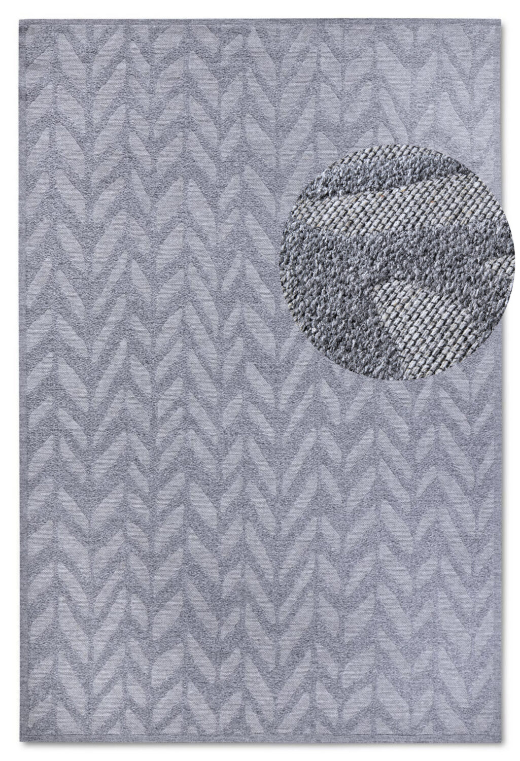 Villeroy & Boch 1883 Utomhus  Georgette Grå matta i färgen Grå gjord i materialet 100% Återvunnen Polyester